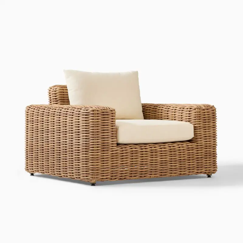 Westport Outdoor Lounge Sofa (84") and Lounge Chair - Image 3