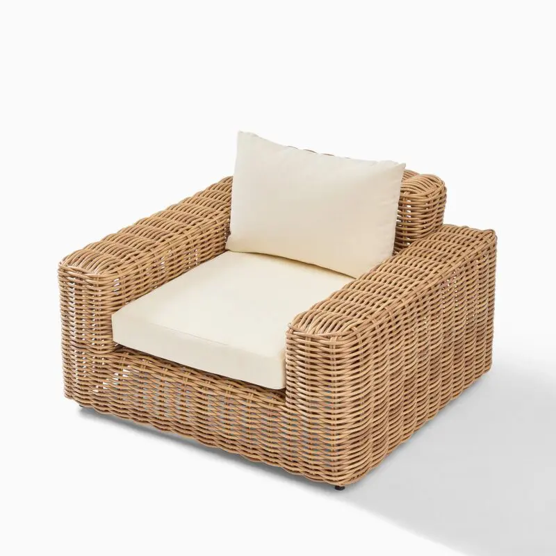 Westport Outdoor Lounge Sofa (84") and Lounge Chair - Image 4