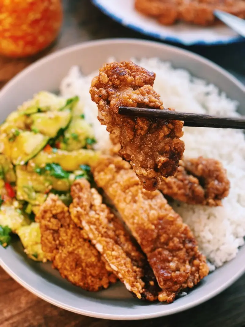 Taiwanese Pork Chop Plate 台湾排骨飯 - Image 3