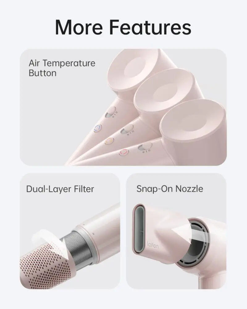 Laifen Swift SE Lite Hair Dryer with 1 Nozzle (Copy) - Image 8