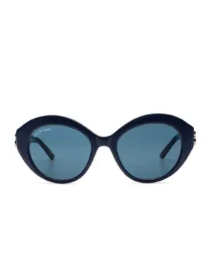 Balenciaga BB0133 S-004 Blue/Silver Sunglasses-20236829