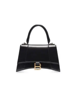 Balenciaga Hourglass Small Handbag in black-20239156