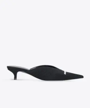 Balenciaga Women's Black Knife 2.0 40mm Mule-20243696