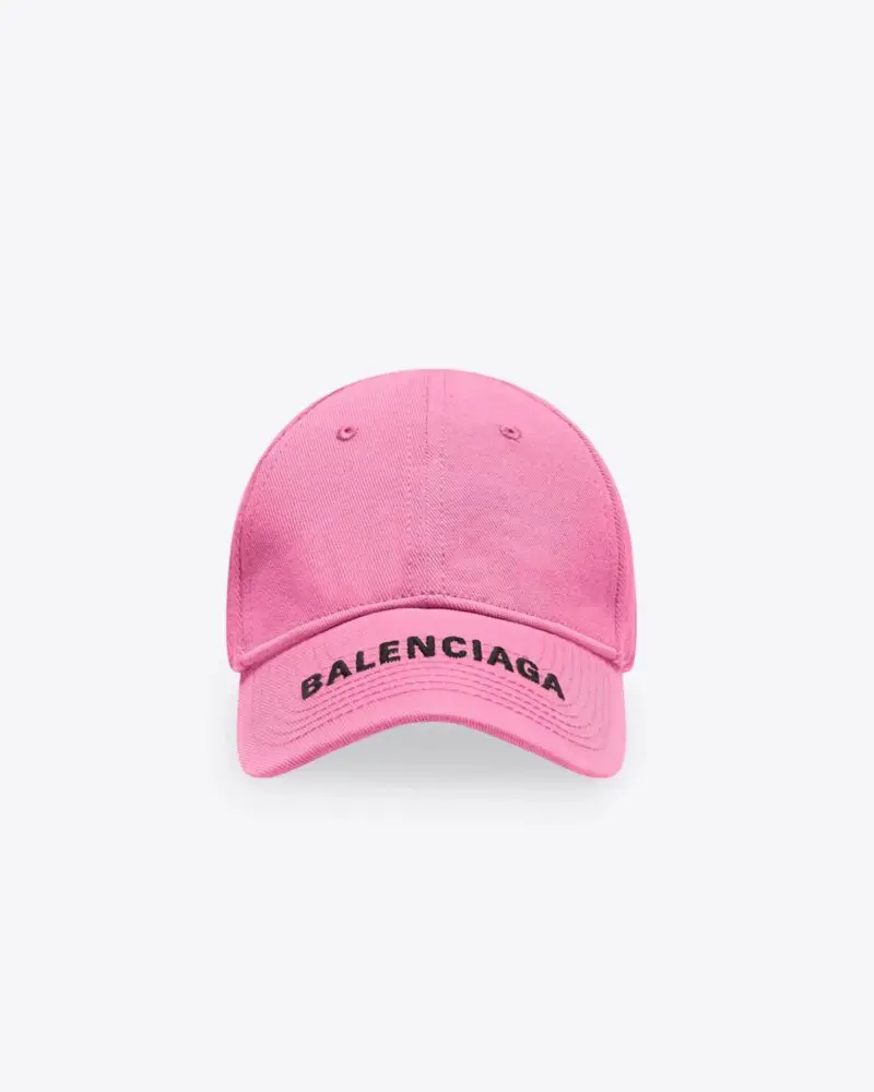 Balenciaga Women's Logo Cap in pink - Image 2