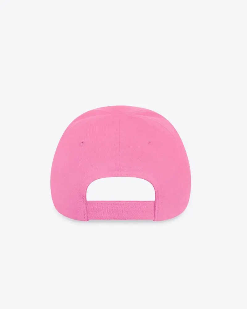 Balenciaga Women's Logo Cap in pink - Image 4