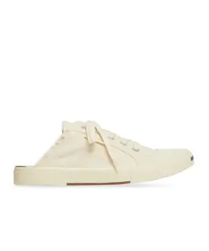Balenciaga Women's Paris Sneaker Mule In Off White-20240092