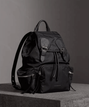 Burberry Medium Rucksack in Technical Nylon and Leather-20225669