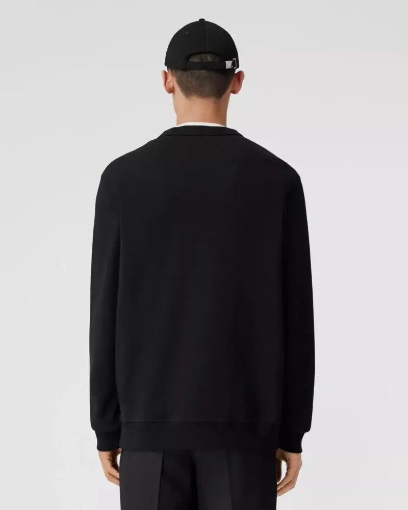 Burberry Men's Logo Print Cotton Sweatshirt - Image 6