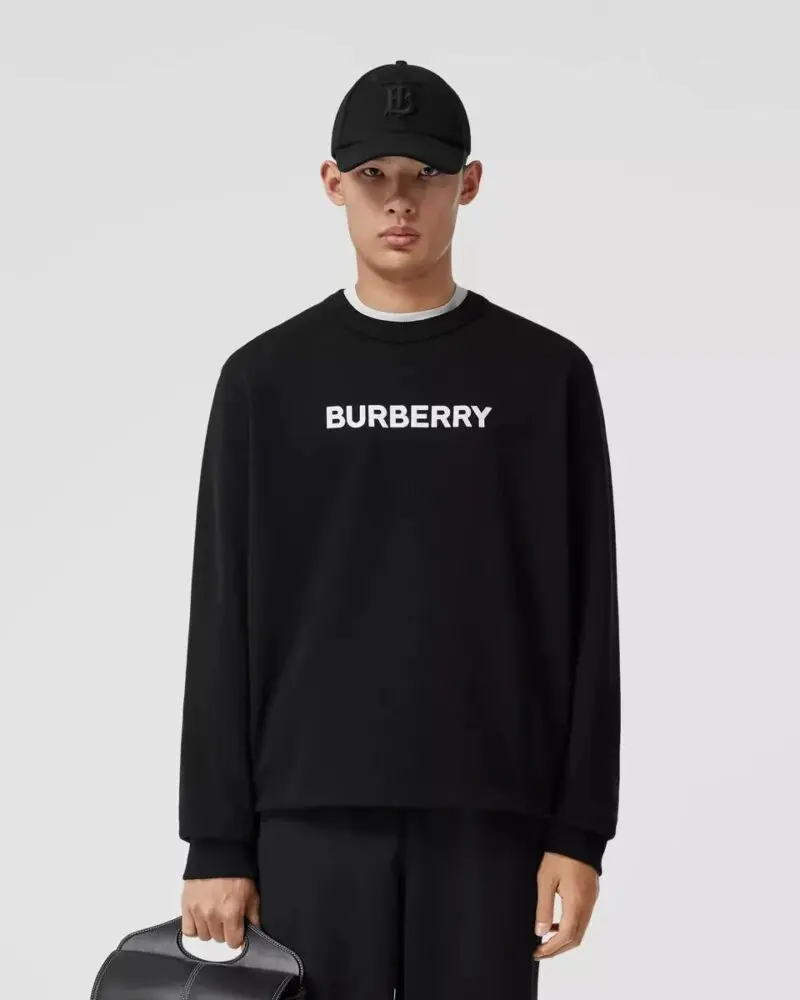 Burberry Men's Logo Print Cotton Sweatshirt-20238432