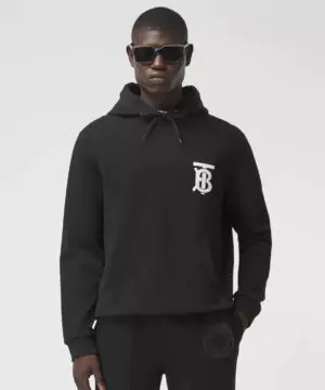 Burberry Men's Monogram Motif Cotton Hoodie-20248238