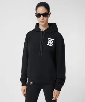 Burberry Monogram Motif Cotton Hoodie-20248251