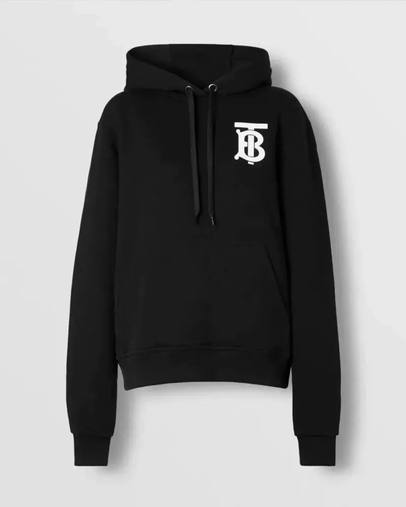 Burberry Monogram Motif Cotton Hoodie - Image 5