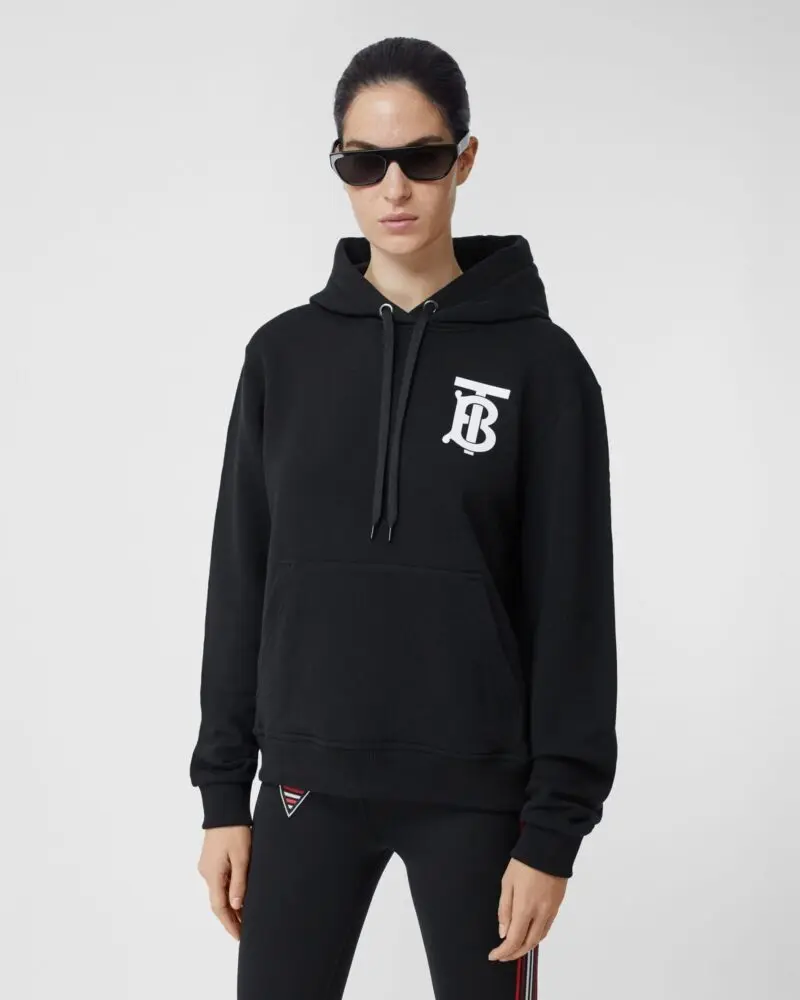 Burberry Monogram Motif Cotton Hoodie-20248256