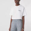 Burberry Monogram Motif Cotton Oversized T-shirt-20245341
