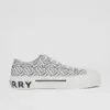 Burberry Monogram Print Cotton Sneakers-20241207