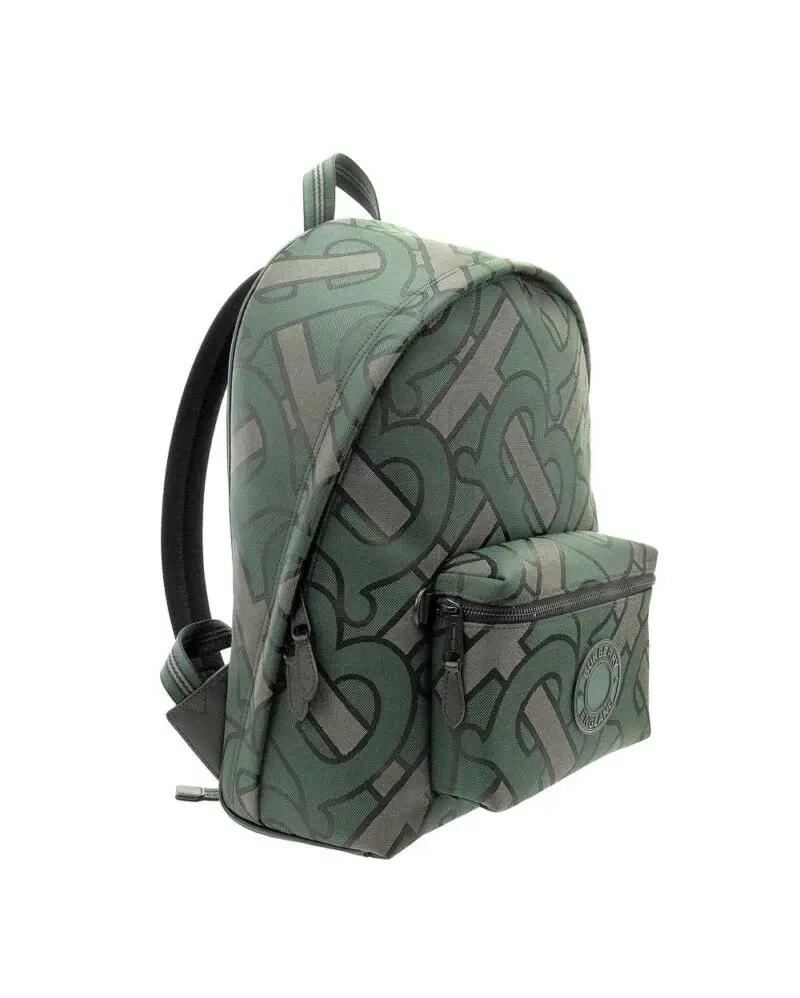 Burberry Monogram Recycled Polyester Jacquard Backpack - Image 2