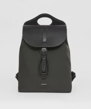 Burberry Nylon and Leather Pocket Backpack-20241440