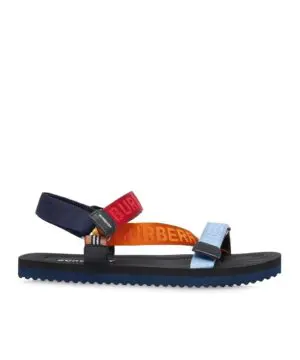 Burberry Patterson Colorblock Logo Sport Sandals-20254607