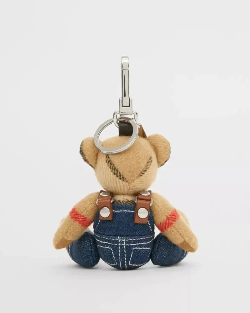 Burberry Thomas Bear Charm in Denim - Image 4