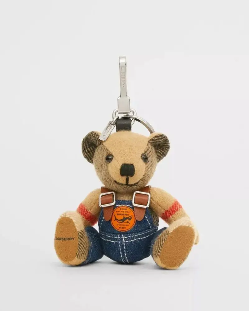 Burberry Thomas Bear Charm in Denim-20245571