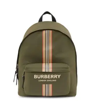 Burberry Women's Econyl Icon Stripe Backpack-20241388