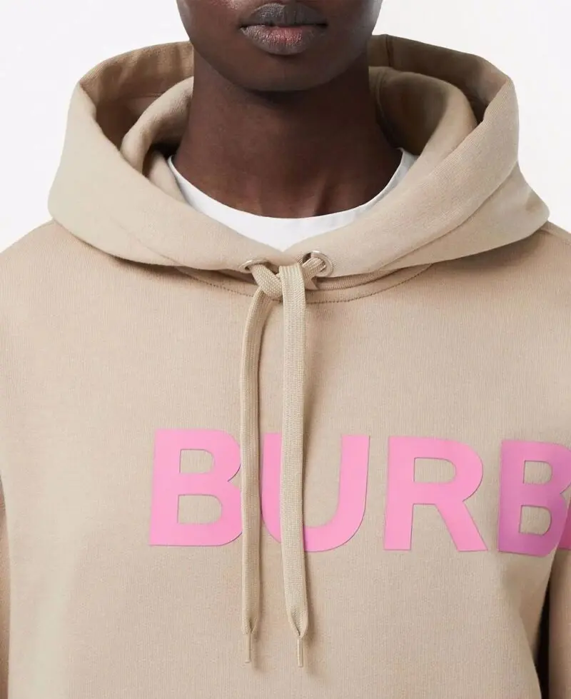 Burberry Women's Horseferry Print Cotton Oversized Hoodie - Image 2