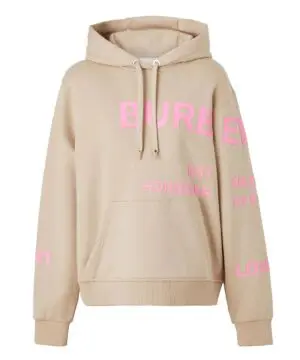 Burberry Women's Horseferry Print Cotton Oversized Hoodie-20238411