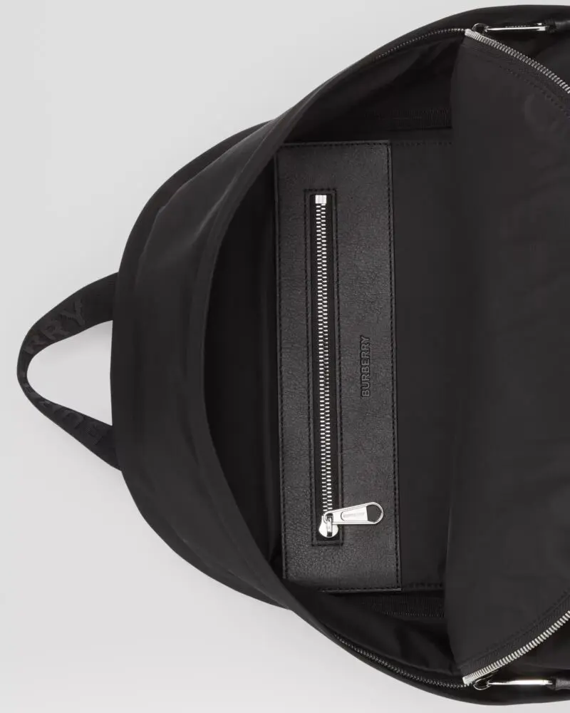 Burberry Women's Logo Print Nylon Backpack - Image 3