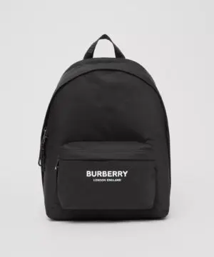 Burberry Women's Logo Print Nylon Backpack-20241394