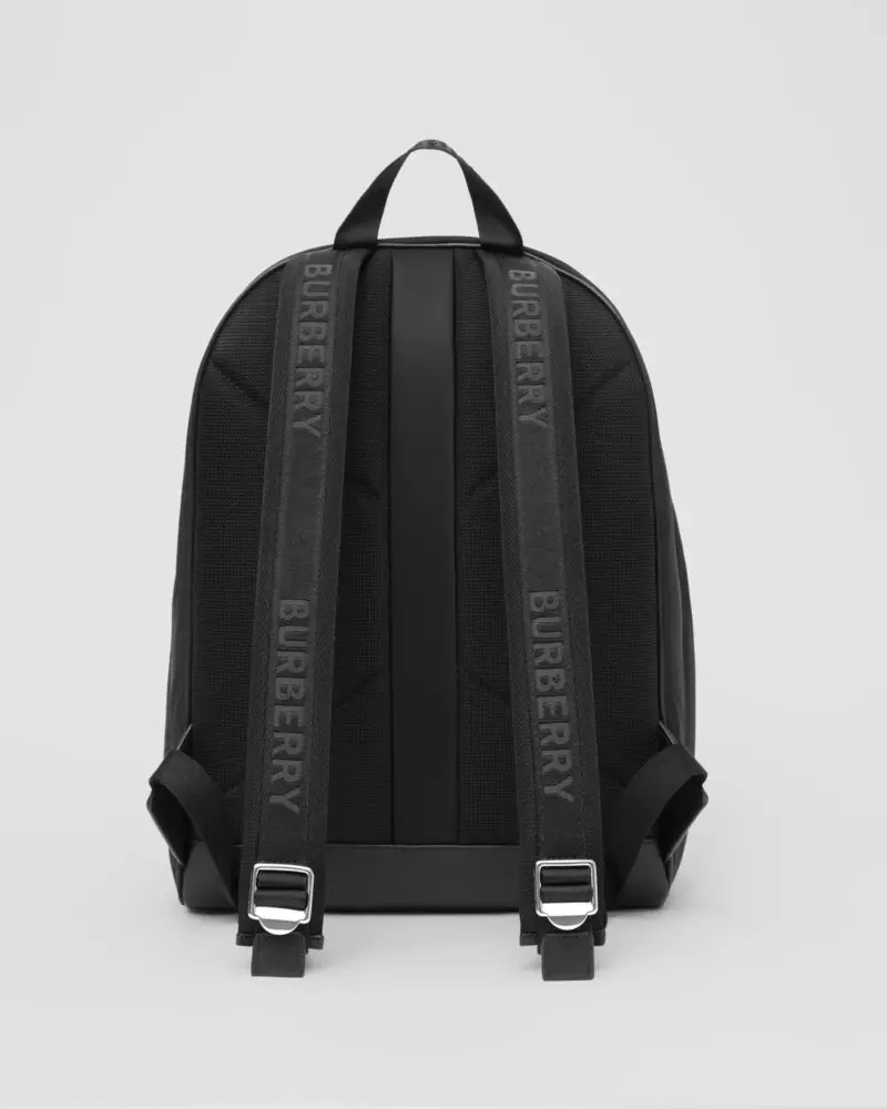 Burberry Women's Logo Print Nylon Backpack - Image 6