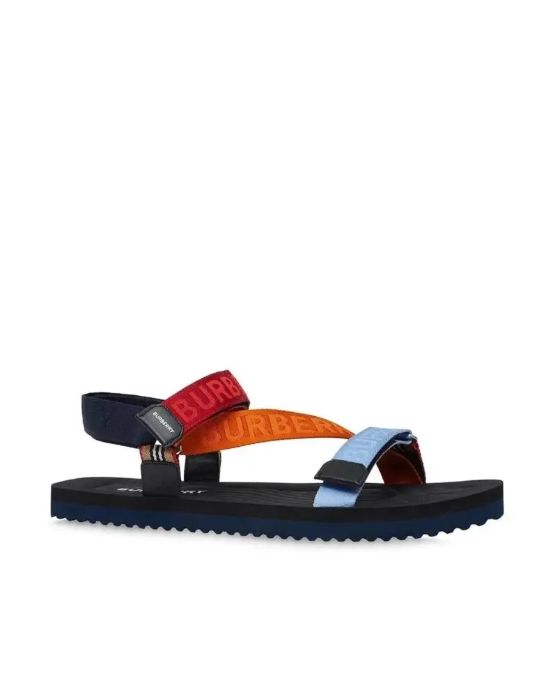 Burberry Women's Patterson Colorblock Logo Sport Sandals - Image 3