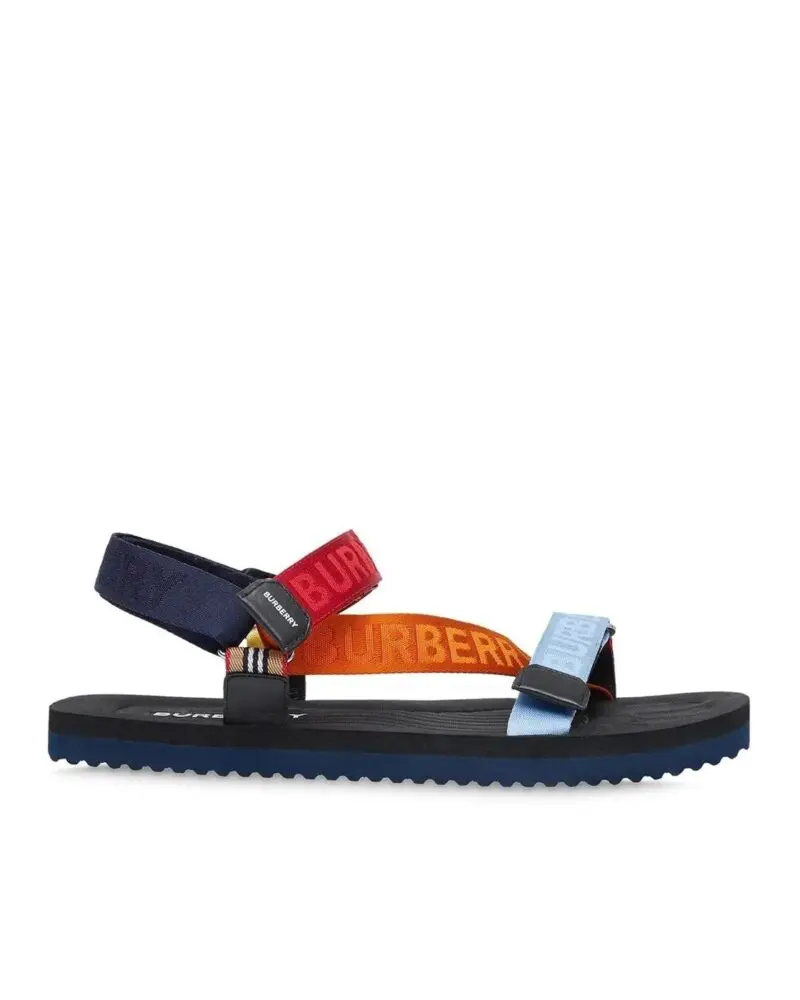 Burberry Women's Patterson Colorblock Logo Sport Sandals-20254599