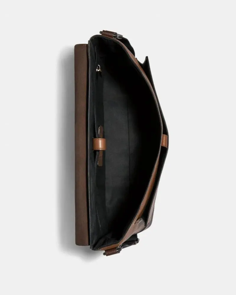 Coach Hudson Messenger In Colorblock - Image 2