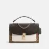 Coach Lane Shoulder Bag In Blocked Signature Canvas-20243285
