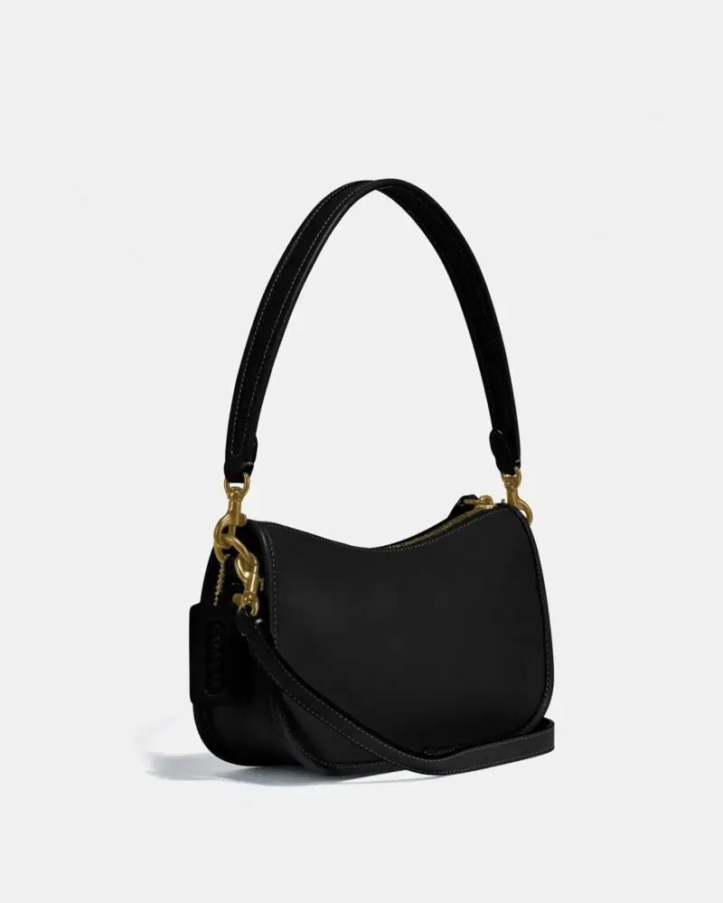 Coach Swinger Bag, Black - Image 3