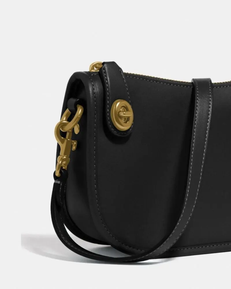Coach Swinger Bag, Black - Image 6
