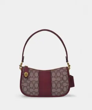 Coach Swinger Bag In Signature Jacquard-20253317