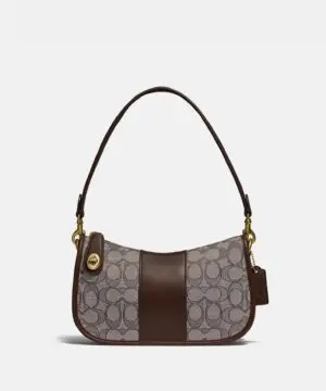 Coach Swinger Bag In Signature Jacquard-20253324