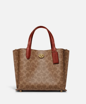 Coach Willow Tote 24 In Signature Canvas-20239632