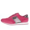 Cerise/Gunmetal Suede/Mirror Metallic