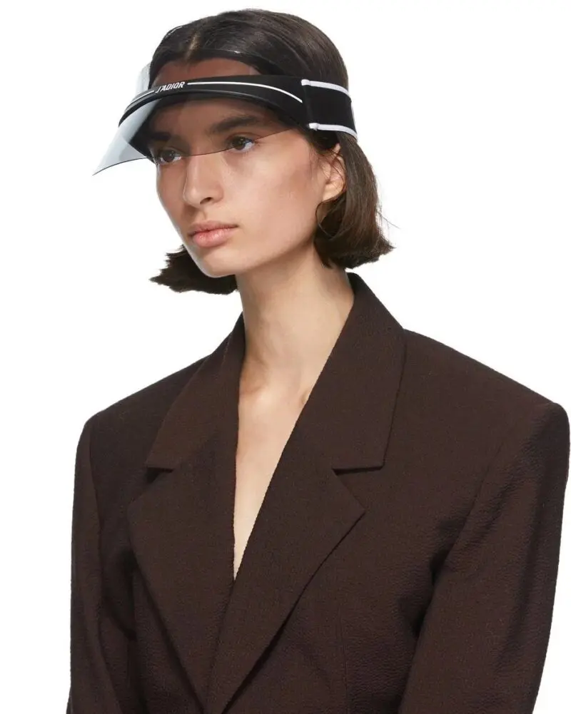 Dior DiorClub1 0H3 Black / Grey Visor - Image 2