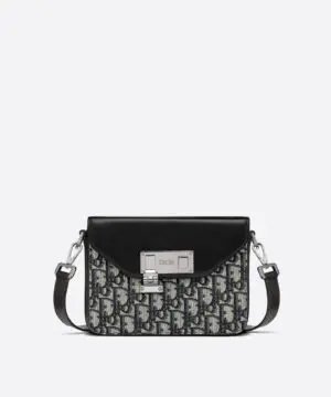 Dior Men's Oblique Jacquard Messenger Pouch-20248143