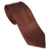 Ermenegildo Zegna Leafs Silk Tie,Brown-20227197
