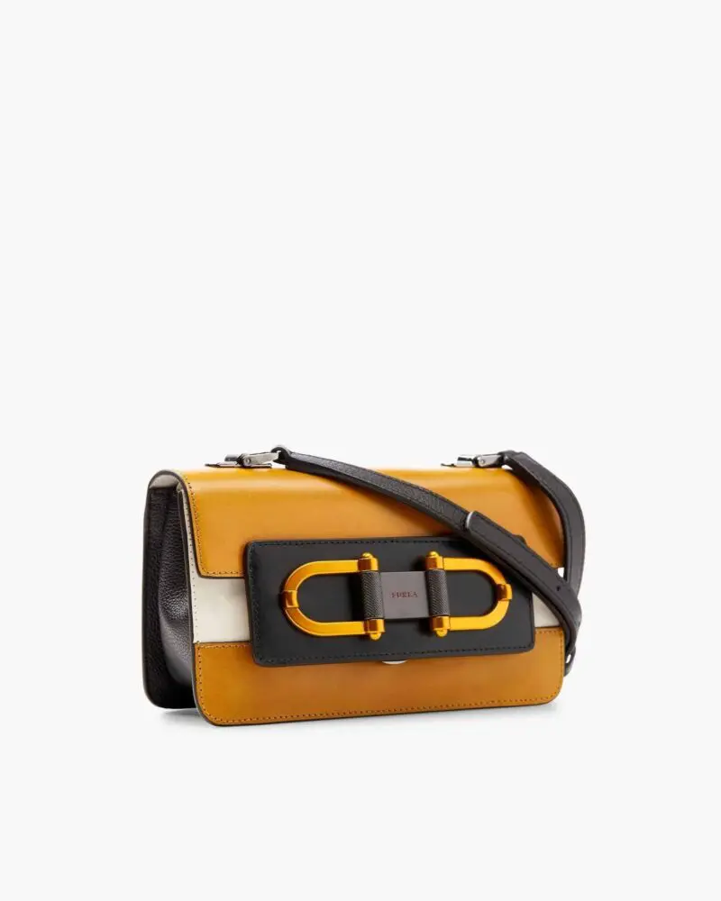 Furla Bellaria Mini Crossbody, Yellow - Image 2