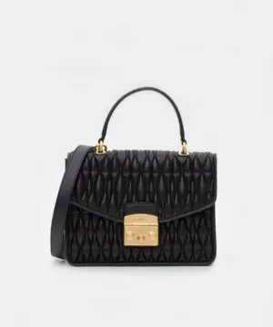 Furla Metropolis Cometa Small Top Handle Bag In Onyx-20255009