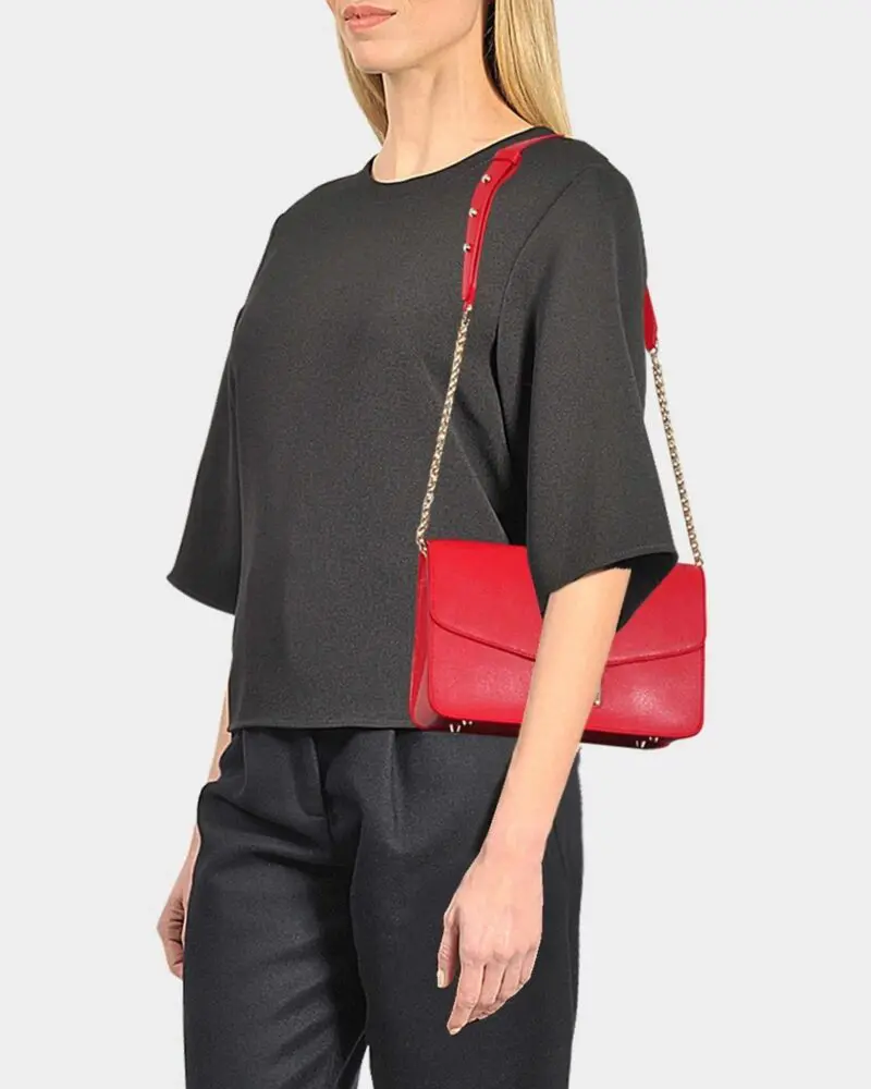 Furla Metropolis Shoulder Bag S Ruby - Image 2