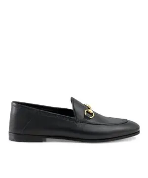Gucci Black Leather Horsebit Loafer-20248794