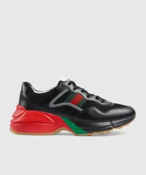 Gucci Black Rhyton Sneaker-20255991