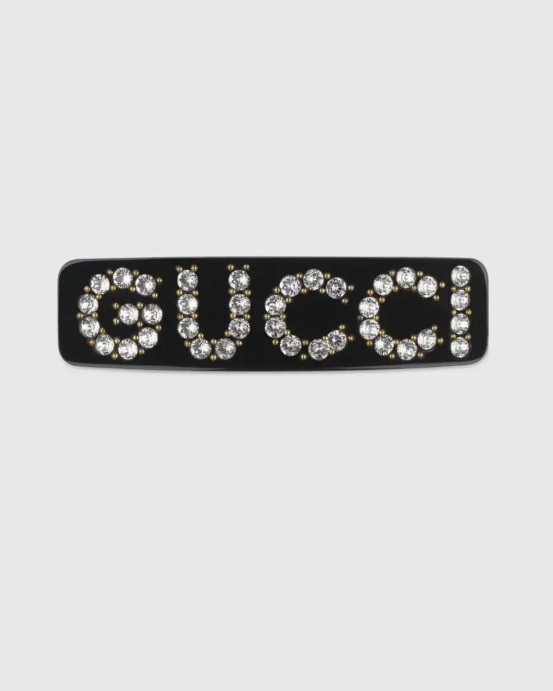 Gucci Crystal Gucci Single Hair Clip - Image 3