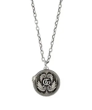 Gucci GG Marmont Sterling Silver Pendant Necklace-20257367